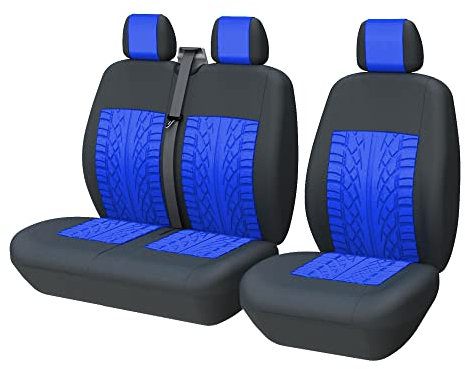 TOYOUN Il Coprisedile Universale è Adatto Alla Maggior Parte Dei Camion e Dei Furgoni Coprisedili Anteriori Singoli e Doppi 2+1 Coprisedili Macchina Poliestere Copertura Sedile Auto