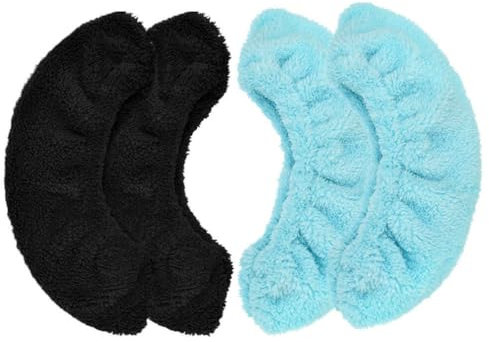 2 Paare Schlittschuh Schoner Blau: Schlittschuh Schutz Kufenschoner Schlittschuhe Kinder Absorbieren Wasser Schlittschuh Klingenabdeckungen Hochelastisch Anti Rost Schlittschuhschutz Klingenschutz