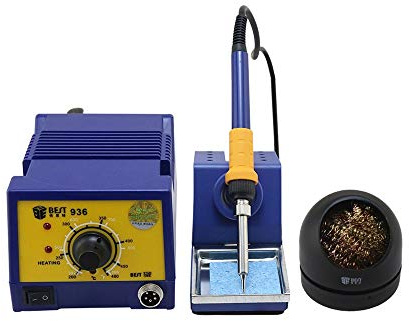 BST-936 Stazione di rilavorazione della stazione di saldatura automatica BGA SMD senza piombo regolabile in temperatura con detergente per saldatore - 220V