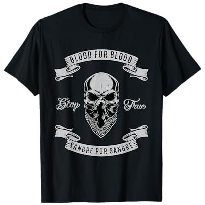 Blut Für Blut Sangre Por Sangre Skull Bandana T-Shirt