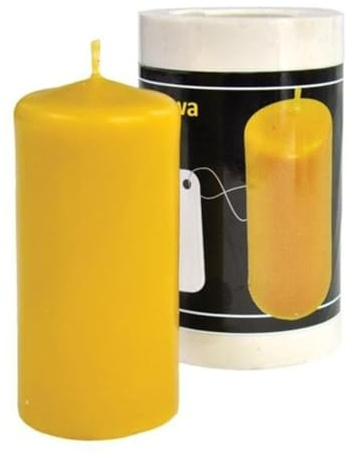 LYSON Kerzengießform Silikonform Walze der Glatte Pfahl Höhe 9 cm für Bienenenwachskerzen Giessform zur Kerzenherstellung Bienenwachskerzen gießen Geschenkidee