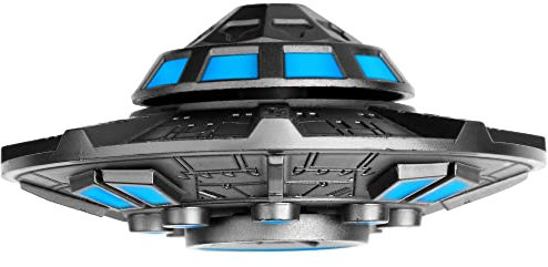 Leuchtende UFO Fidget Spinner Metall Hand Spinner für erwachsenes Kind, Raumschiff Fidget Spielzeug Glühen im Dunkeln für Stressabbau, Schreibtisch Spielzeug Geburtstagsgeschenk für Jungen Mann