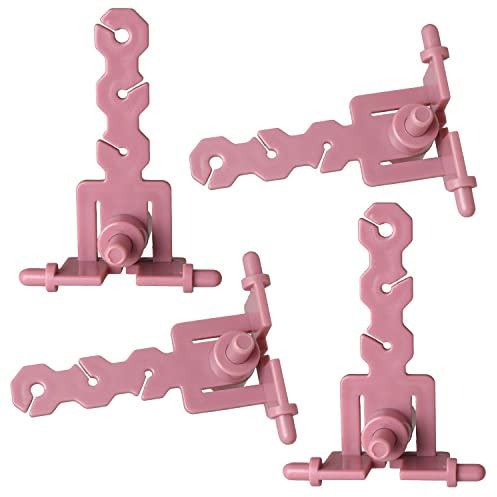 YHXiXi 4 x Strickmaschinen-Spanner, Ersatzzubehör, abnehmbare Garnspanner, Adapter, Spannstangen für Strickmaschinen