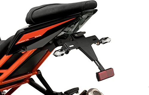 Puig 21143N Kennzeichenhalter modellspezifische Ausführung, Schwarz