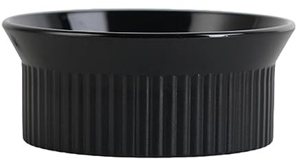 rockible Entonnoir pour Cafetière, Anneau de Dosage Rotatif pour Poudre, Anti-Poudre Volante, Anneau de Dosage pour Cafetière Italienne, Accessoires Pou, Noir 150ml