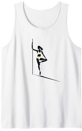 Pole Dance Kostüm für Damen Pole Dancer Grafik Tank Top