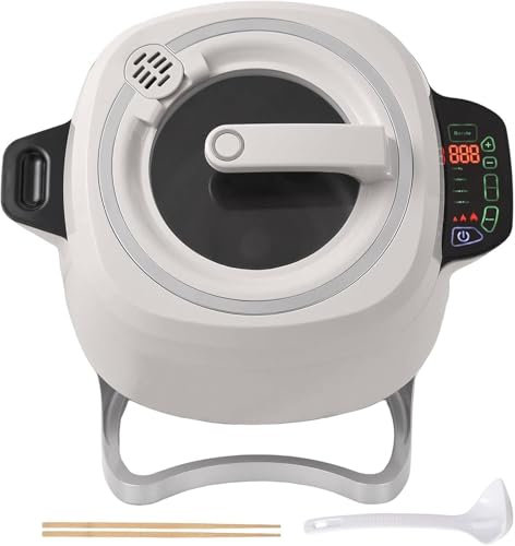 TUPOSTAR Marmite Automatique Marmite À Rotation Automatique À 360° pour La Cuisson Machine De Cuisson Entièrement Automatique Machine De Cuisson Automatique Intelligente