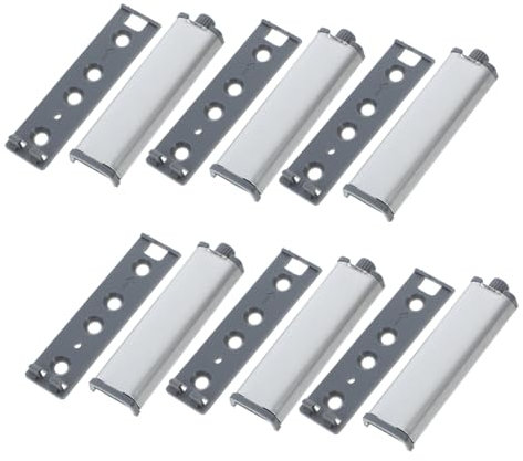 Generic 6pcs Cabinet Door Press Magnet Kitchen Cabinets Push to Open Drawer Cabinet Push to Open Cabinet Latch Hardware Drive Push to Open Cabinet Hardware Drawer Latch Rv Door Catch Abs