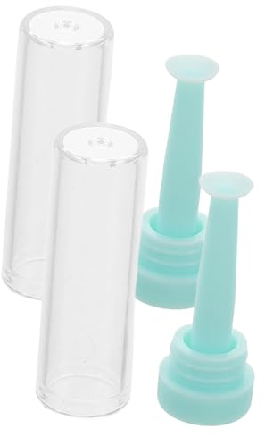 Ipetboom 2pezzi Inseritore Di Lenti Rigide Silicone Morbido Strumento Di Aspirazione Per Lenti Contatto Accessori Per Occhi Sicuro e Comodo Per Uso Quotidiano