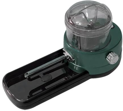 VDLLQYN, Máquina automática eléctrica for Liar Cigarrillos, minimáquina portátil for llenar Tabaco ，Enrollador eléctrico de Cigarrillos(Green,8/6.5mm)