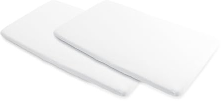 Maxi-Cosi Iris2 Lakan, Underlakan för Babysäng, Underlakan för Madrassen i Den Kompakta Maxi-Cosi Iris2 2-i-1 Resesäng, Vit