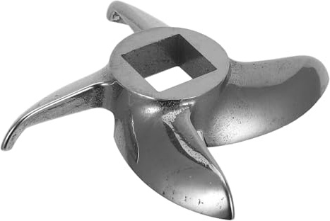 UTHCLO Lama Tritacarne in Acciaio Coltello Di Ricambio Per Tritacarne Manuale Accessorio Per Taglierina Per Carne Per Macinazione Efficiente