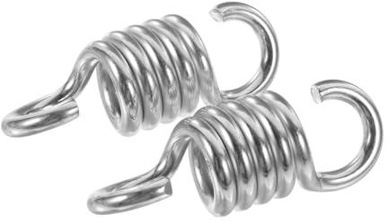 Abaodam 2 pièces Ressort Suspension Balançoire Robuste Kit pour Chaise Hamac Fixation Facile Accessoires Polyvalents pour Fauteuil Suspendu et Fauteuil Œuf