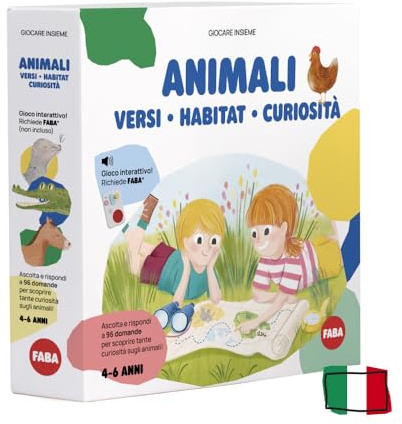 FABA Gioco - Animali: versi, habitat, curiosità
