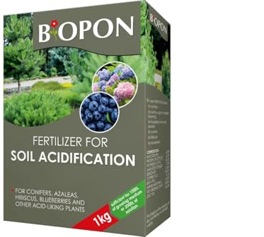 Soil Acidifying Conditioner, 1kg, Granular pH Adjustment for Acid-Loving Plants and Conifers, Gardens, Beds and Containers