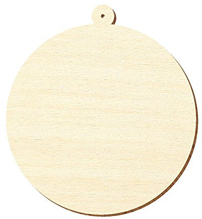 Legno compensato – Sfera per albero – dimensioni a scelta – pioppo 3 mm, altezza x larghezza: 45 x 45 cm