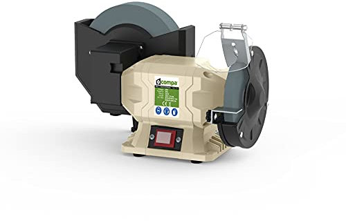 Mola affilatrice combinata da banco