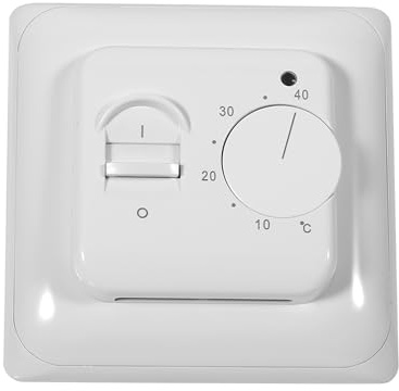 Termostato de calefacción, termostato de calefacción Manual mecánico de Suelo de habitación, Interruptor de Control de Temperatura de Aire Acondicionado 230 V