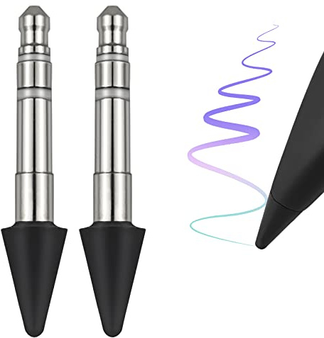 Slim Pen 2 Spitzen (2er-Pack) Ersatz passend für Surface Slim Pen 2, Echtzeitempfindlichkeits-Ersatzspitzen passend für Surface Pro 8/Surface Pro X/Surface Laptop Studio/Surface Duo 2 Tischstift