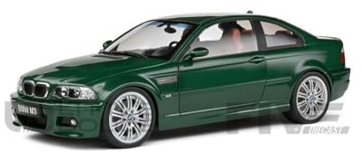 Solido 1:18 BMW E46 M3 Coupe 2000 grün