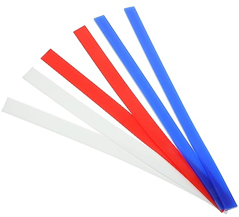 MOLUCKFU Guide per Mattarello 6 Pezzi per Misurazione Spessore Impasto Righelli in Silicone Resistenti e Portatili per Cucina e Pasticceria