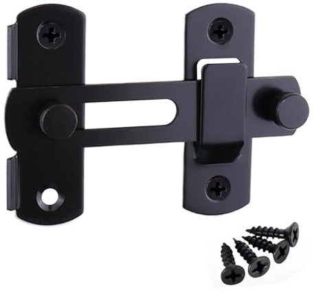 tiyiyok Serratura Porta Interna, Blocca Porta Antintrusione 180°, Chiusura Porta Universale per Cucina, Bagno, Armadi e Porte Scorrevoli