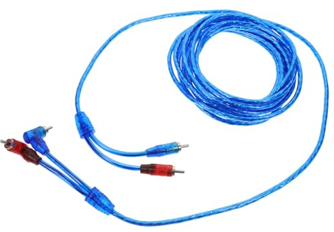 PRETYZOOM 3m Câble Audio RCA Double RCA vers Câble Audio TV Auxiliaire Accessoire de Voiture