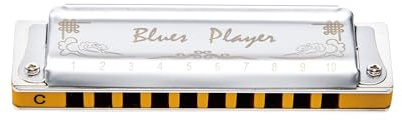 East top Diatonische Blues-Mundharmonika, diatonische Blues Player 2.0 Mundharmonika, Deluxe-Mundharmonikas für alle Niveaus, Profis und Studenten