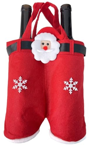 Weihnachts Geschenktüte Korb für Weihnachtsmann Hosen | Weihnachtsparty Gastgeschenk Für Hochzeit Neujahr Partys Familientreffen Feiern Und Feiertag