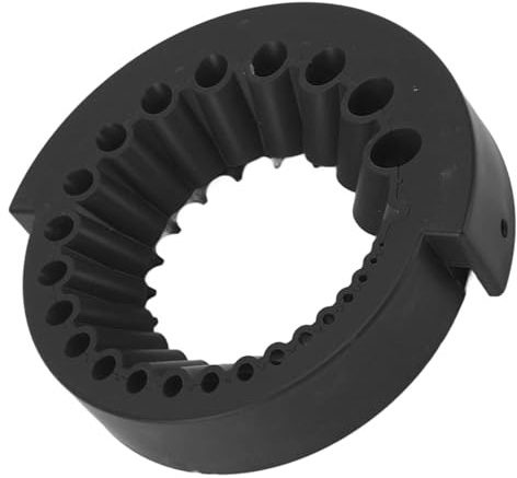 Oreilet Afilador de Brocas, Afilador de Brocas de Mano, Herramienta Piloto de Precisión ABS para 2 a 13 Mm (BLACK)