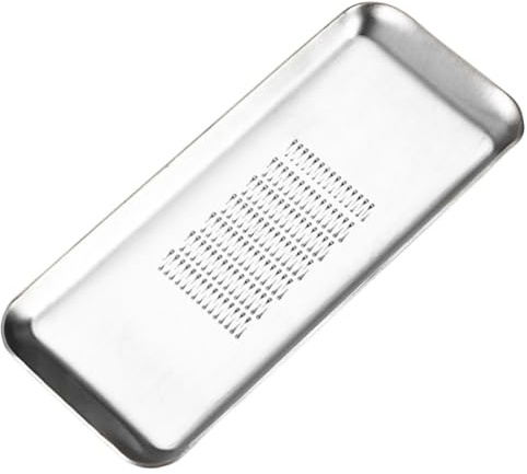 Ingwerreibe aus Edelstahl für Wurzelgemüse und Küche | Silber, Kochen Geeignet, Leicht zu Reinigen, Schnell Schneiden, Einfach zu Nutzen