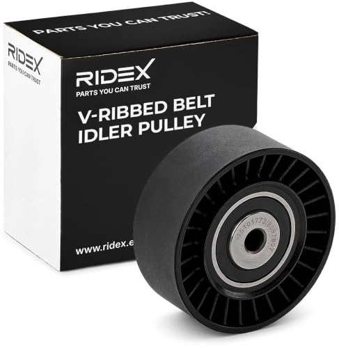 RIDEX 312D0037 Umlenk- / Führungsrolle Keilrippenriemen Kompatibel mit VW TIGUAN 5N