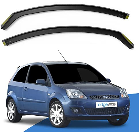EdgeVisors Wind Deflectors for Ford Fiesta MK6 Door 3 Door Hatchback 2pc