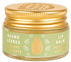 Panier des Sens Lippenpflege Mandel mit Kakaobutter - Made in France Premium Lippenbalsam - Vegan-friendly - 12g - 95% der Inhaltsstoffe natürlichen Ursprungs Lip Balm