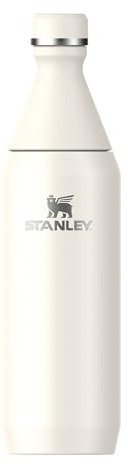Stanley All Day Slim Botella Agua Acero Inoxidable 0.6L - Fría Durante 6 Horas - Helada Durante 11 Horas - Cantimplora Termica Sin BPA - Antifugas - Apta Para Lavavajillas - Cream
