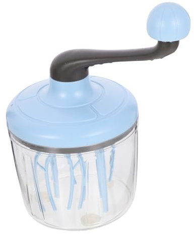 HOLIDYOYO Kuchenbesen Handkaffeeaufschäumer Schneebesen kochen Handrührer Mixer Eiermischer-Werkzeug manueller Schneebesen Schlagen Rührgerät Blaser Splitter Creme Milchschäumer Plastik