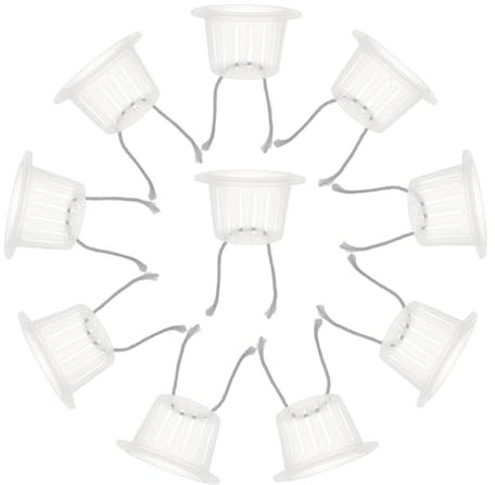 POPETPOP 1ensemble Panier De Culture Hydroponique Transparent pour Plantes Aquatiques Et Intérieur pour Culture sans Sol Propagation
