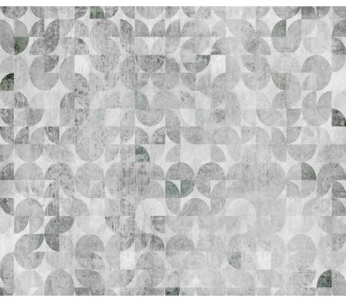 murando - Vlies Fototapete Bilder Abstrakt 350x256cm Vlies Tapeten Grau Wandtapete XXL Wanddeko Mustertapete Design Wand Dekoration Vliestapete Wohnzimmer Schlafzimmer Elegante Tapete a-A-10484-a-a