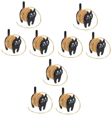HOODANCOS 3 Sets Formfadenhalter Desktop-kabelhalter Dekorativer Kabel-Organizer Seilhalter Drahtmanagement Für Das Home Office