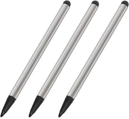 3 Pezzi Penna Per Tablet - Penna Stilo, Pennini Per Touch Screen, Penna Touch Tablette Ad Alta Sensibilità E Precisione, Per Scrittura Disegno E Appunti Precisi, Per Cellulari/Tablet/Smartphone