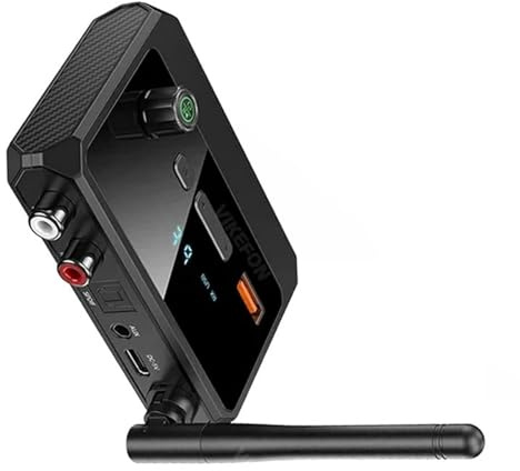 FackLOxc Ricevitore Uditivo Bluetooth-Compatibile 5.3 Supporta Ottico Digitale/3 5 Mm/USB MP3