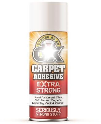 SAAO Carpet Adhesive 500ml – Strong Multi-Purpose Glue for Carpets, Rugs, Underlay & Flooring – 3038