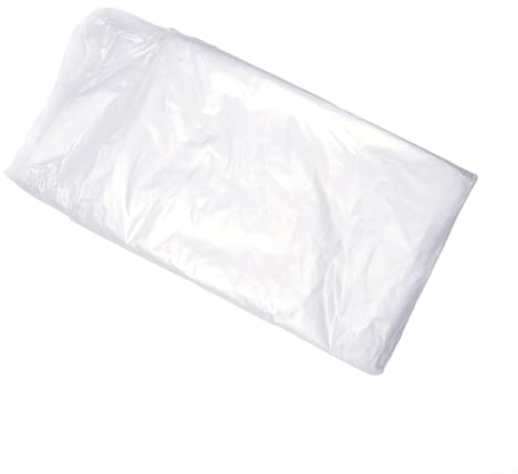 Zilimontt PE-Gewächshaus-Abdeckfolie, 0,04 mm, transparente Kunststofffolie für Bogenschuppen, Garten, Pflanzenschutz, Gemüse, Blumen, Obst, Anbau, wetterfest, staubdicht (2 m x 8 m)