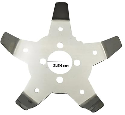 xiaopang 1 pz. Lama for tagliaerba a Cinque Artigli, tagliaerba, tagliaerba Universale, Parti di Ricambio for Tosaerba Elettrico(Five Claws)