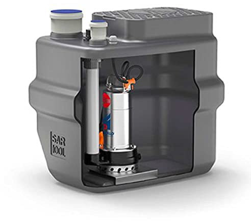 Station De Relevage 220v 100l Pedrollo Sar 100 Vortex Rxm 320 Eaux Usées 6 M3/h
