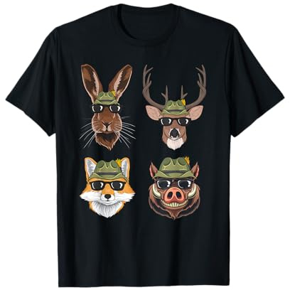 Jäger Jagd Wald Geschenk T-Shirt