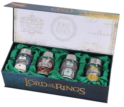 Nemesis Now Juego de vasos de chupito Hobbit con licencia oficial del Señor de los Anillos, multicolor, 0 cm, B5892V2