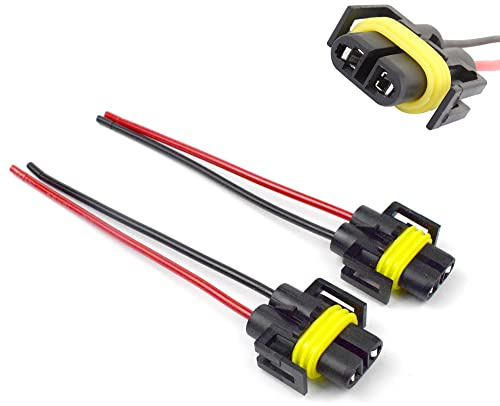 H11 H8 H9 880 Scheinwerfer Buchse Adapter für LED Xenon Scheinwerfer Nebelscheinwerfer 2er Pack