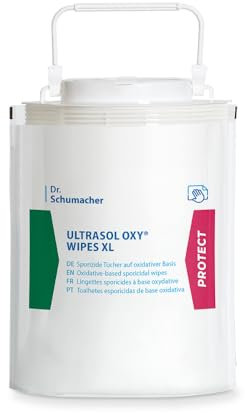Dr. Schumacher Ultrasol Oxy Wipes Einweg Tuchspender - 120 Tücher | Packung (120 Tücher)