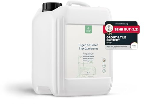 eco:fy Fugen & Fliesen Imprägnierung Versiegelung Imprägniermittel für Bad Dusche Küche gegen Schimmel Kalk Schmutz Lotuseffekt Nano Schutz